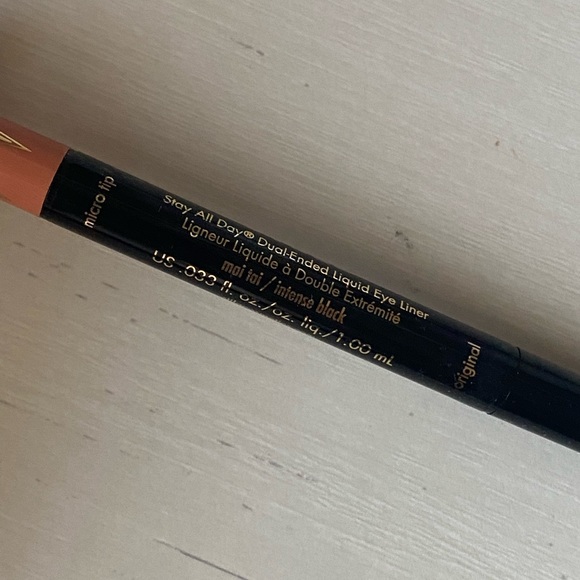 NWOT Stila Stay All Day® Dual-Ended Liquid Eye Liner: Shimmer Micro Tip - Picture 4 of 5